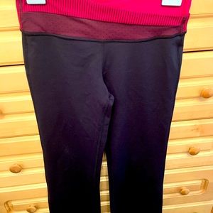 Lululemon mid rise straight leg